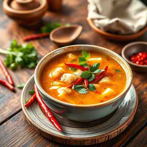 Hot & Sour Soup Recipe - Try Jeow Mak Len, The Lao Dip